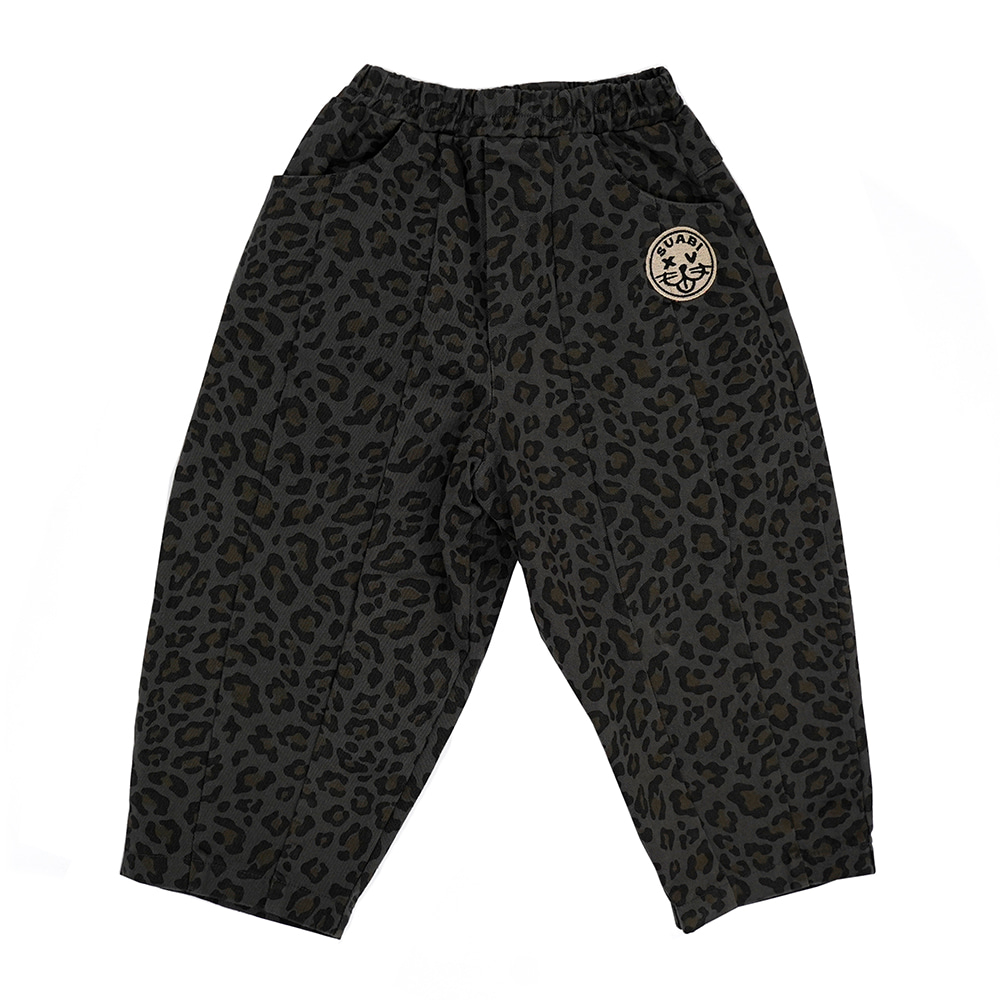 [K&amp;J]Leopard Pumpkin Pants : Charcoal ▷50%할인