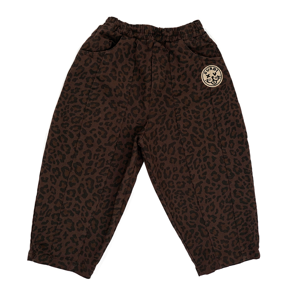 [K&amp;J]Leopard Pumpkin Pants : Brown ▷50%할인
