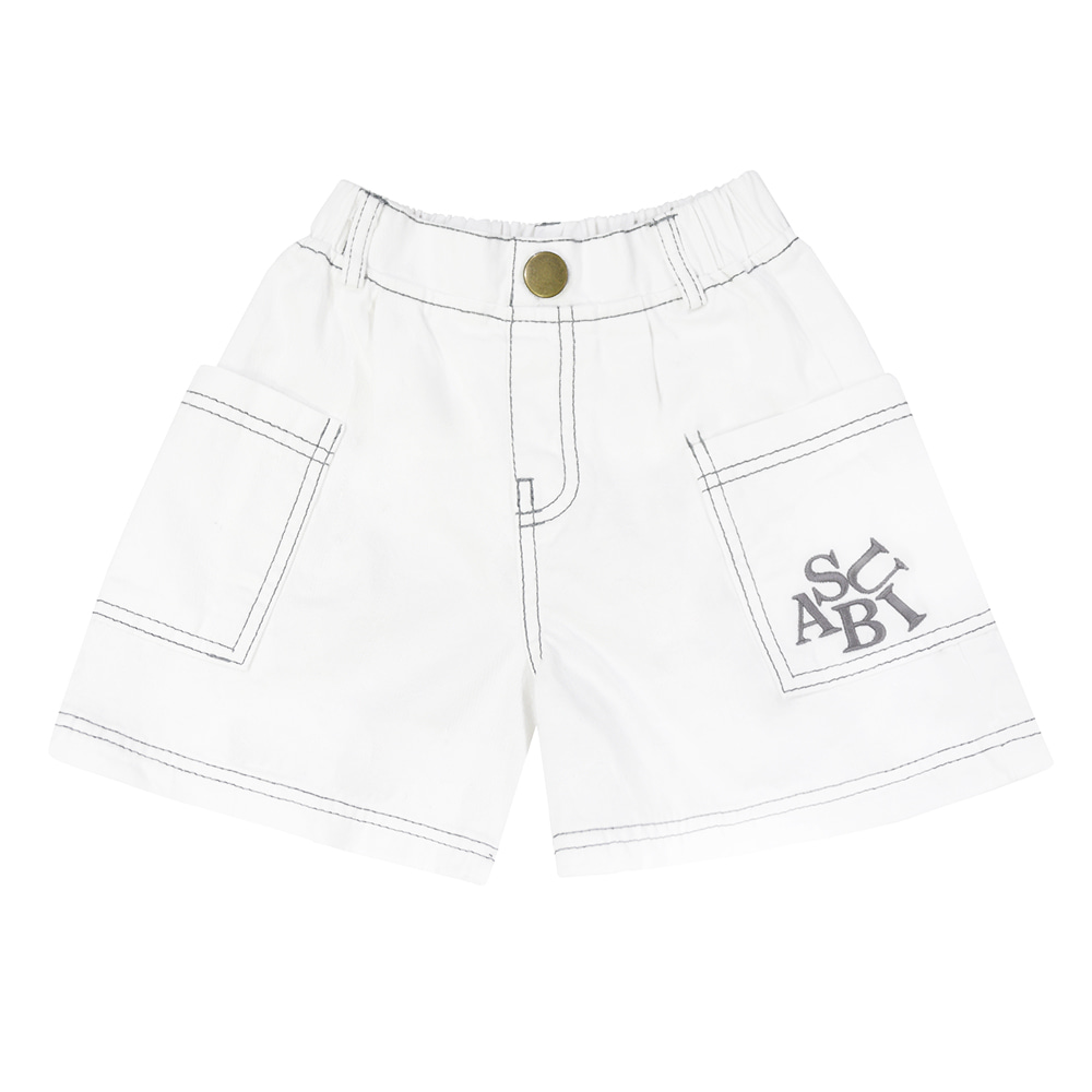 [K&amp;J]Pocket Shorts : White ▷15%할인